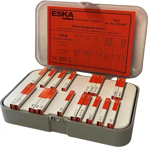 Sortiment F 5 x 20 100mA bis 6,3 A -200 Stk.- Angebot