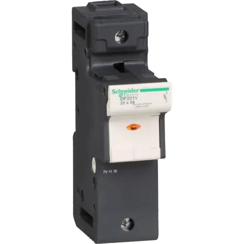 Aktuell Sicherungshalter, 22 x 58 mm, 125 A, 690 V, DIN-Schiene, DF221V