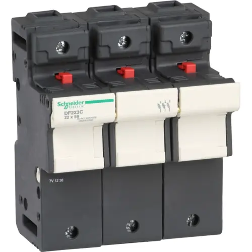 Sicherungshalter, 22 x 58 mm, 125 A, 690 V, DIN-Schiene, DF223C Aktuell