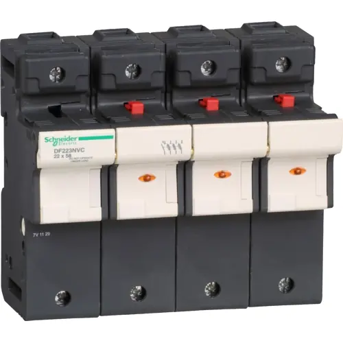 Sicherungshalter, 22 x 58 mm, 125 A, 690 V, DIN-Schiene, DF223NVC Neu