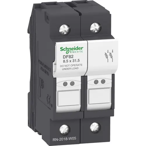 Saisonangebot Sicherungshalter, 8,5 x 31,5 mm, 25 A, 400 V, DIN-Schiene, DF82