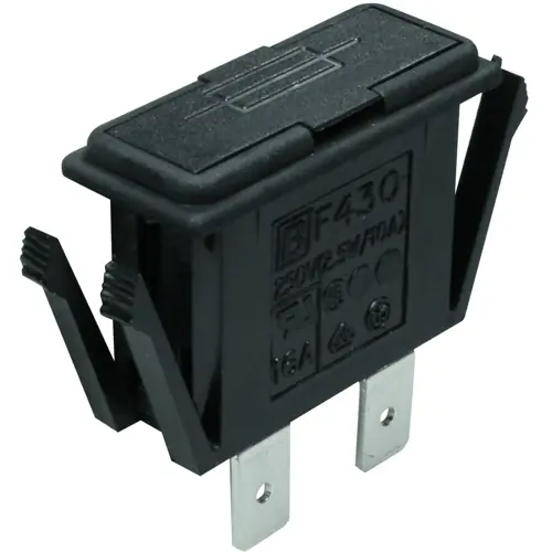 Jetzt Kaufen Sicherungshalter, 5 x 20 mm, 10 A, 250 V, Snap-in, FX0430/63