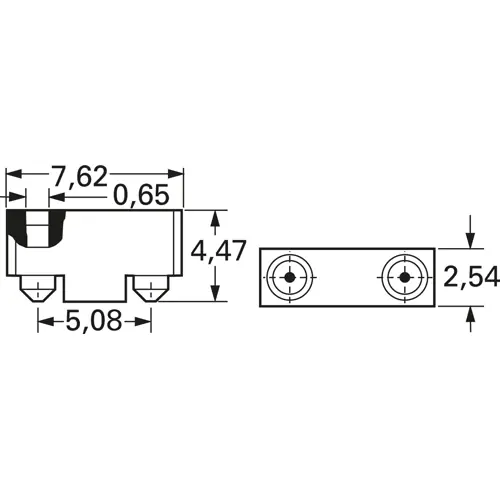Preisreduziert Sicherungshalter, 8,5 mm/TR5/TE5, 6 A, 250 V, Leiterplattenmontage, 56400001009