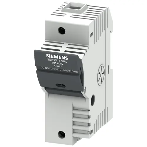 Sicherungshalter, Klasse J, 60 A, 600 V, DIN-Schiene, 3NW7511-5HG Gratis Versand