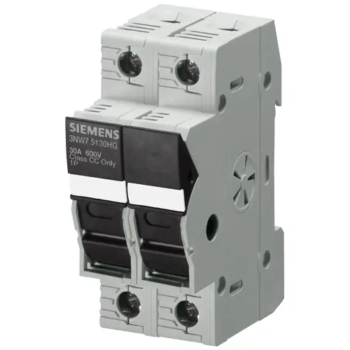 Gratis Versand Sicherungshalter, Klasse CC, 30 A, 600 V, DIN-Schiene, 3NW7523-0HG