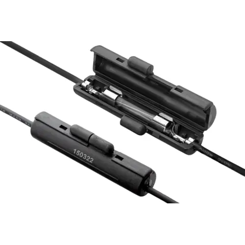 Leitungs-Sicherungshalter, 6,35 x 32 mm, 15 A, 500 V, In-Line-Montage, 01500322.HXA Direkt Vom Hersteller