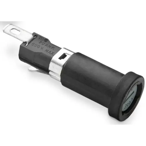 Geprüft Sicherungshalter, 6,35 x 32 mm, 20 A, 600 V, Panelmontage, 03450711H