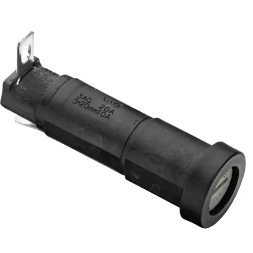 Sicherungshalter, 5 x 15 mm, 10 A, 250 V, Panelmontage, 03452QS4X Heißes Angebot