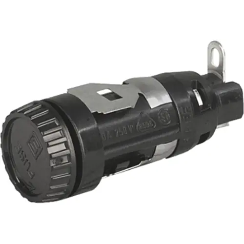 Geprüft Sicherungshalter, 5 x 20 mm, 10 A, 250 V, Snap-in, 0031.1901