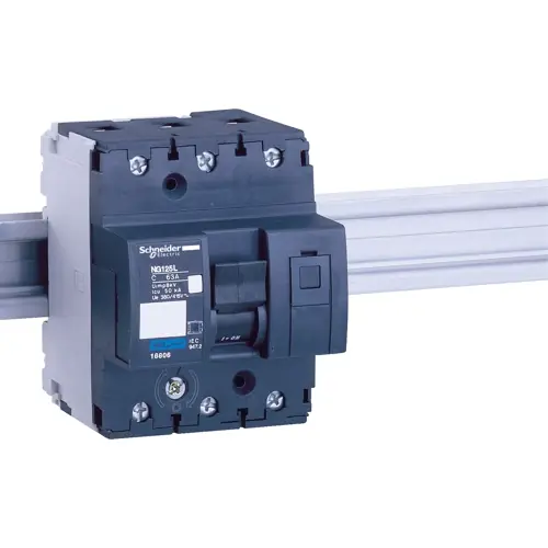 Leitungsschutzschalter, 3-polig, B-Charakteristik, 16 A, 375 V (DC), 440 V (AC), Schraubanschluss, DIN-Schiene, IP20, 18760 Top-Angebot