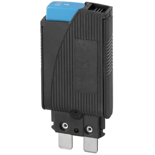 Meistverkauft Schutzschalter, thermisch, 1-polig, 200 mA, 65 V (DC), 250 V (AC), Flachstecker 5,2 mm, DIN-Schiene, IP40, 1180-01-0,2A