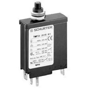 Schutzschalter, 1-polig, T-Charakteristik, 3.2 A, 28 V (DC), 240 V (AC), Flachstecker 6,3 x 0,8 mm, Gewindebefestigung, IP40, 4410.0134 Super-Preis