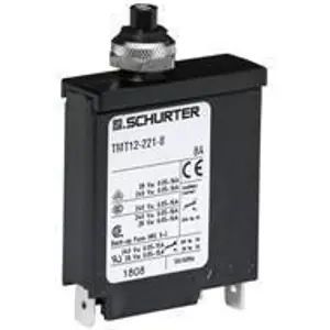 Schutzschalter, 1-polig, T-Charakteristik, 2 A, 28 V (DC), 240 V (AC), Flachstecker 6,3 x 0,8 mm, Gewindebefestigung, IP40, 4410.0505 Preiswert