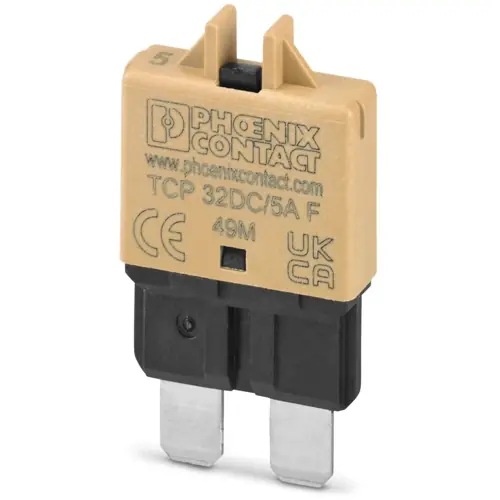 Beliebt Geräteschutzschalter, thermisch, 1-polig, 5 A, 32 V (DC), Steckbar, auf Basiselement, IP30, 1499939