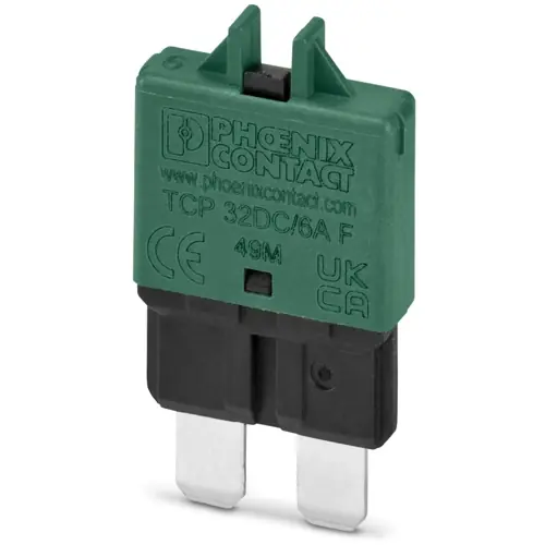 Nur Für Kurze Zeit Geräteschutzschalter, thermisch, 1-polig, 6 A, 32 V (DC), Steckbar, auf Basiselement, IP30, 1499940