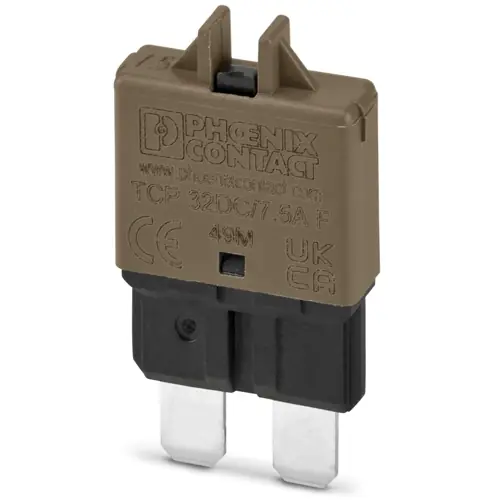 Geräteschutzschalter, thermisch, 1-polig, 7.5 A, 32 V (DC), Steckbar, auf Basiselement, IP30, 1499941 Garantierte Lieferung