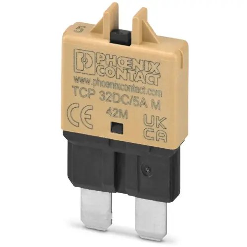 Geräteschutzschalter, thermisch, 1-polig, 5 A, 32 V (DC), Steckbar, auf Basiselement, IP30, 1499963 Bestseller