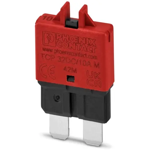 Geräteschutzschalter, thermisch, 1-polig, 10 A, 32 V (DC), Steckbar, auf Basiselement, IP30, 1499967 Kostenloser Rückversand