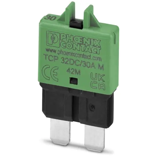 Knallerangebot Geräteschutzschalter, thermisch, 1-polig, 30 A, 32 V (DC), Steckbar, auf Basiselement, IP30, 1499987