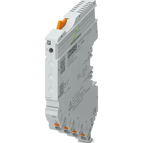 Geräteschutzschalter, elektronisch, 1-polig, 16 A, 12 V (DC), Push-in, Schiene, IP20, 1115666 Sofort Bestellen