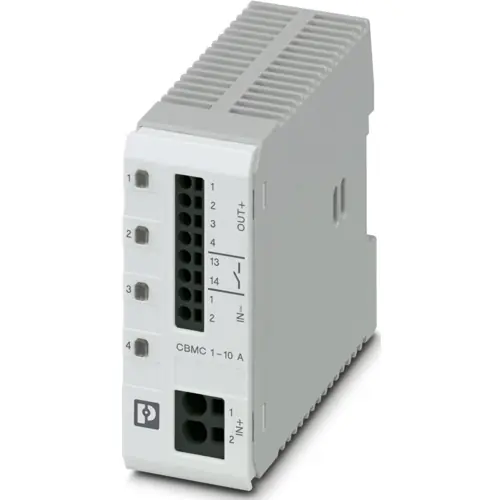 Kostenloser Rückversand Geräteschutzschalter, elektronisch, 1-polig, 4 A, 24 V (DC), Push-in, DIN-Schiene, IP20, 2906032