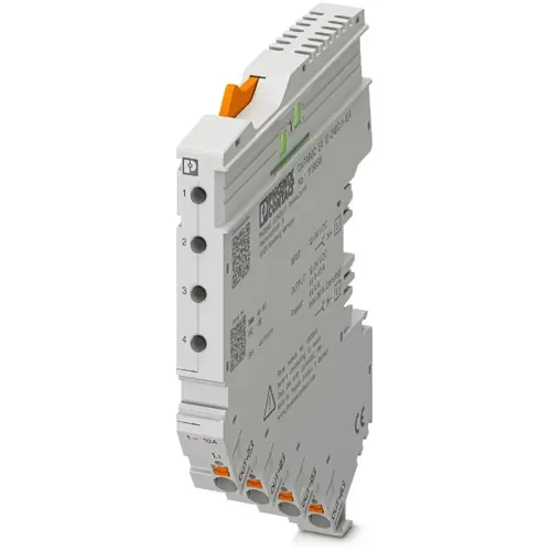 Schutzschalter, elektronisch, 1-polig, E-Charakteristik, 10 A, 24 V (DC), Push-in, DIN-Schiene, IP20, 1115658 Highlight