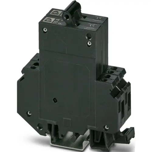 Markenware Schutzschalter, thermisch-magnetisch, 2-polig, 10 A, 65 V (DC), Schraubanschluss, DIN-Schiene, IP30, 0914882