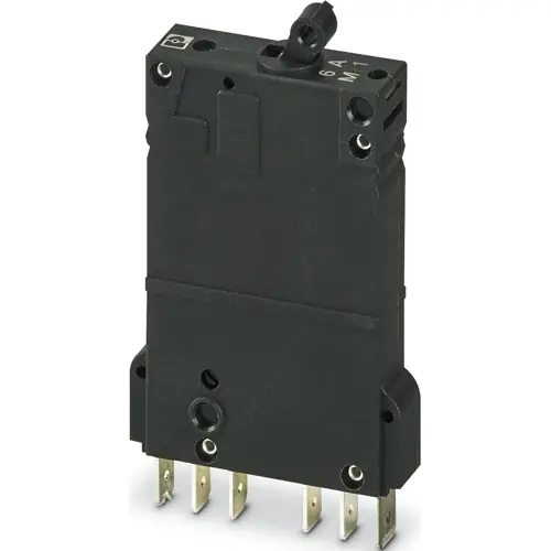 Expressversand Schutzschalter, thermisch-magnetisch, 1-polig, 6 A, 250 V (AC), Flachstecker, IP30, 0915810