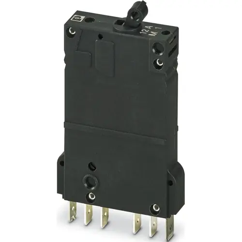 Schutzschalter, thermisch-magnetisch, 1-polig, 12 A, 250 V (AC), Flachstecker, IP30, 0915849 Nur Für Kurze Zeit