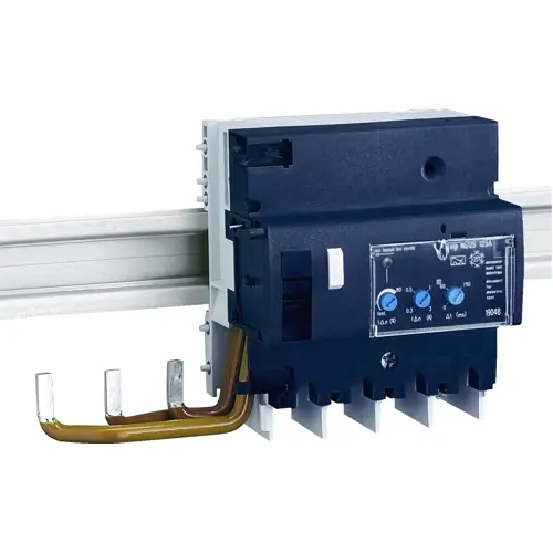 Echt FI-Block, 3-polig, 125 A, 1000 mA, Typ A, 415 V, 19044