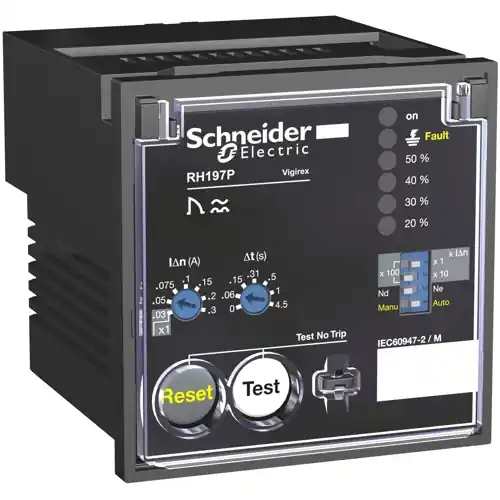 Erdschlussrelais, 8 A, 300 mA, Typ A, 415 V, 56508 Finale Aktion