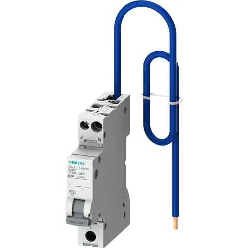 Brandschutzschalter-LS-Kombi 230V, 6kA, 1+N, C, 32A kompakt (1TE) pigtail, 5SV60167KP32 Neu