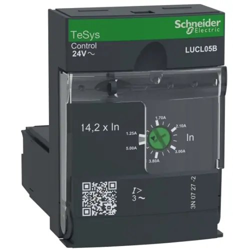 Magnetische Steuerungseinheit, LUCL 1,25-5 A, 24 VAC, für Leistungssockel LUB12/LUB32/LUB38/LUB120/LUB320/LUB380/Wendeschützschalter LU2B12B/LU2B32B, LUCL05B Bestpreis