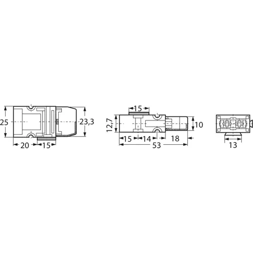 Abdeckung, transparent, für Sicherungshalter FH2, 17861250001 Bestseller