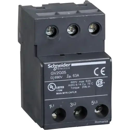 Anschlussblock, für TeSys-GV2/U/D/K, GV2G05 Wochenendangebot