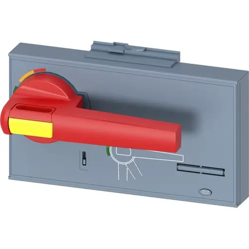 Frontdrehantrieb, für Leistungsschalter 3VA27, 3VW9727-0EK15 Kostenloser Versand