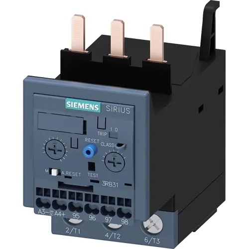 Überlastungsschutzrelais, 3-polig, 12,5 bis 50 A, 50 A, Schraubanschluss, 3RB3133-4UD0 Schneller Versand