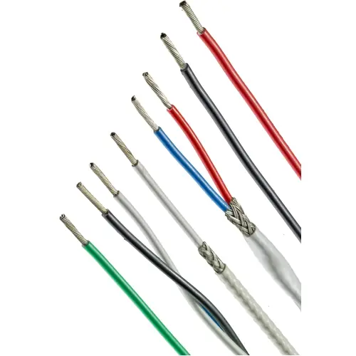 Top-Seller PVDF-Schaltlitze, Spec 44, AWG 20, schwarz, Außen-Ø 1,4 mm, 2820203012