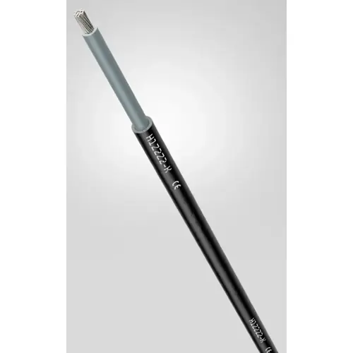 Copolymer-Photovoltaik-Kabel, halogenfrei, H1Z2Z2-K, 4,0 mm², schwarz, Außen-Ø 5,5 mm, 1023759 Saisonangebot