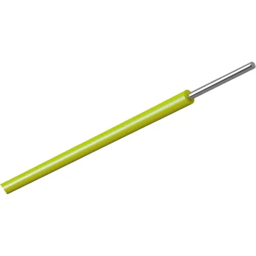 ETFE-Wire-Wrap-Draht, 7Y ETFE, 0,13 mm², AWG 26, gelb, Außen-Ø 0,91 mm, 370102604 Preisknaller