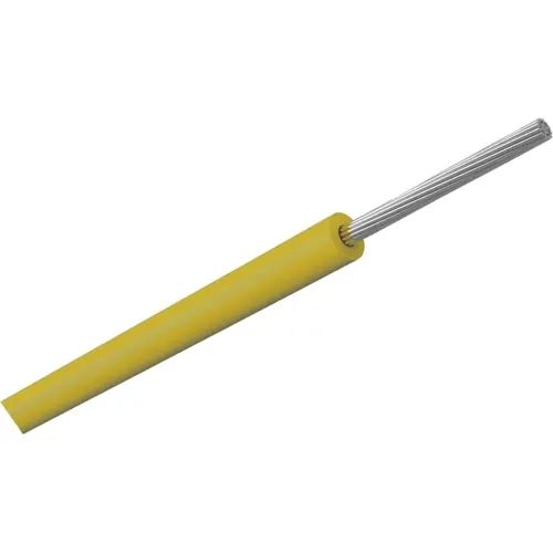 PVC-Schaltlitze, LiYv, 1,0 mm², 32 x 0,2 mm, gelb, Außen-Ø 2,1 mm, 060110004 Mega-Angebot