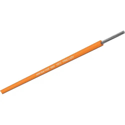 mPPE-Schaltlitze, halogenfrei, UL-Style 11028, 0,56 mm², AWG 20, 7 x 0,32 mm, orange, Außen-Ø 1,55 mm, 090200711 Günstig