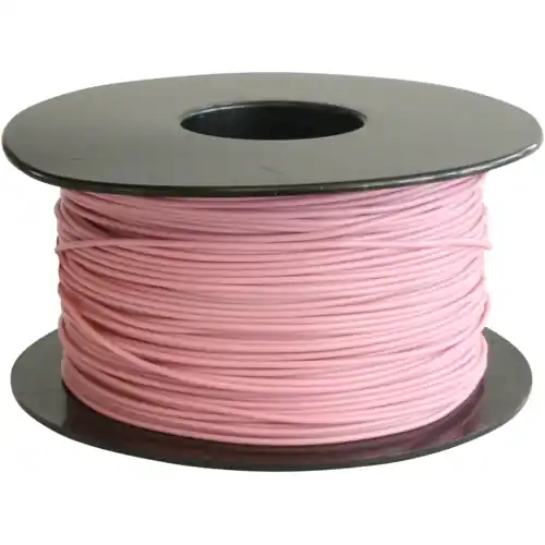 Super-Preis PVC-Schaltdraht, Yv, 1 x 0,5 mm, rosa, Außen-Ø 1,1 mm, BYB-5-92F449