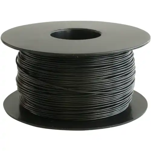 PVC-Schaltdraht, Yv, 1 x 0,5 mm, schwarz, Außen-Ø 1,1 mm, BYB-5-92F451 Highlight