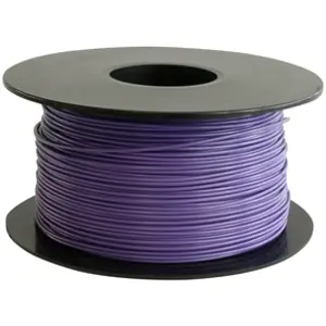 PVC-Schaltdraht, Yv, 1 x 0,8 mm, violett, Außen-Ø 1,4 mm, BYB-5-92F486 Direktkauf