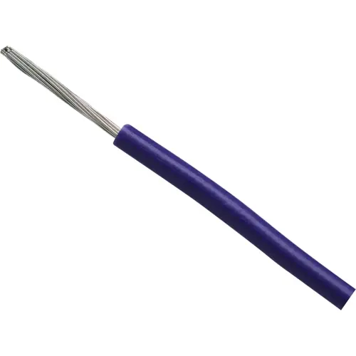 Nur Für Kurze Zeit PVC-Schaltlitze, hochflexibel, LiYv, 0,25 mm², 14 x 0,15 mm, violett, Außen-Ø 1,3 mm, BYB-5-92F5634