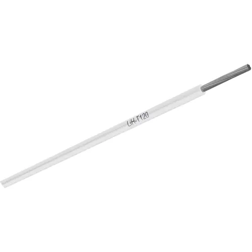 TPE-E-Schaltlitze, halogenfrei, LiH-T120, 0,5 mm², 64 x 0,1 mm, weiß, Außen-Ø 1,5 mm, 065005001 Top-Seller