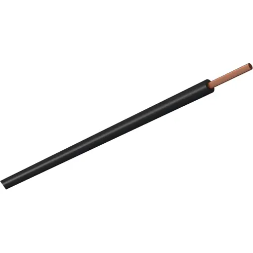 PVC-Schaltlitze, höchstflexibel, LifY, 0,25 mm², 128 x 0,05 mm, schwarz, Außen-Ø 1,4 mm, 160102509 Direkt Vom Hersteller