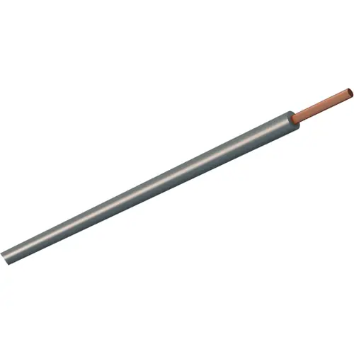 Abverkauf PVC-Schaltlitze, höchstflexibel, LifY, 0,5 mm², 256 x 0,05 mm, grau, Außen-Ø 2 mm, 160105005