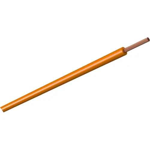 Direktkauf PVC-Schaltlitze, höchstflexibel, LifY, 0,5 mm², 256 x 0,05 mm, orange, Außen-Ø 2 mm, 160105011